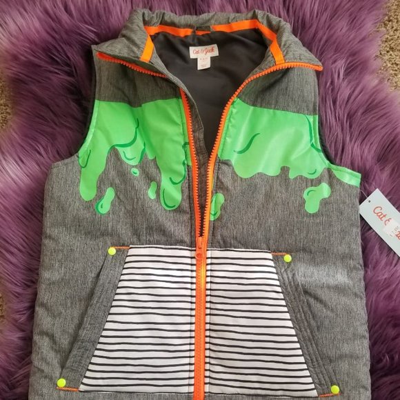 NEW.Halloween Slime.Legging&Vest Set. Size:XS - Picture 6 of 8